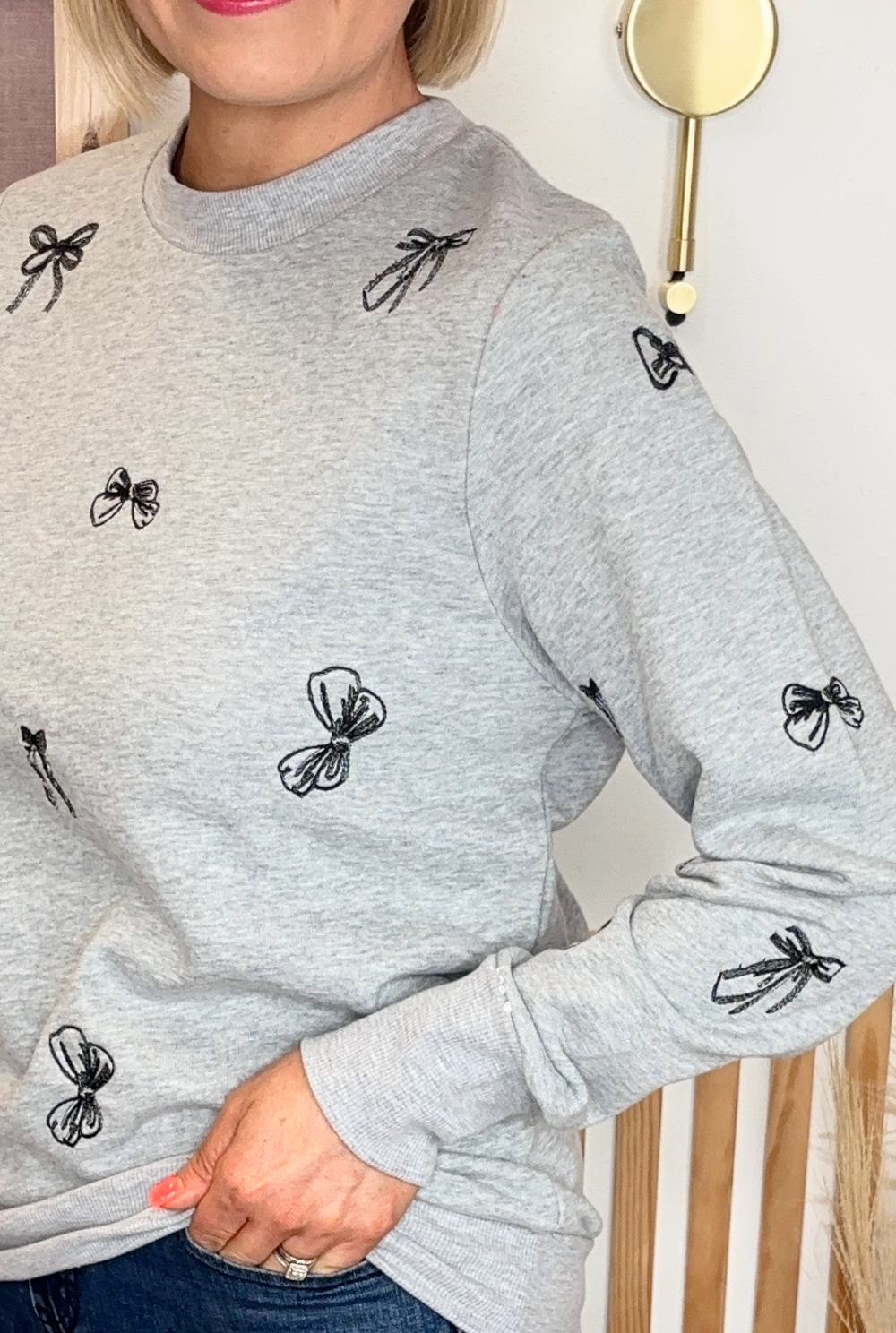 Bow Sweatshirt