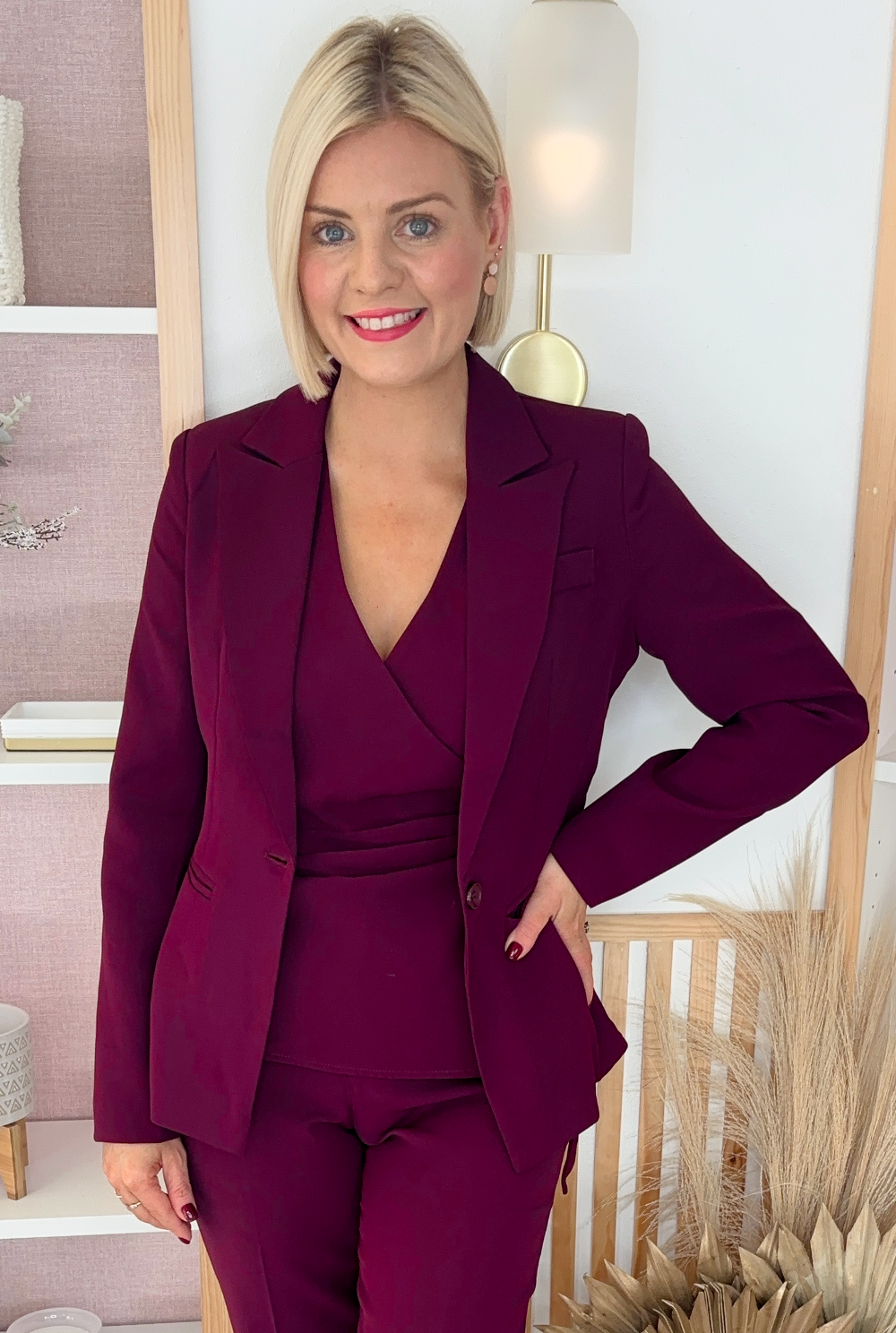 Cranberry Blazer