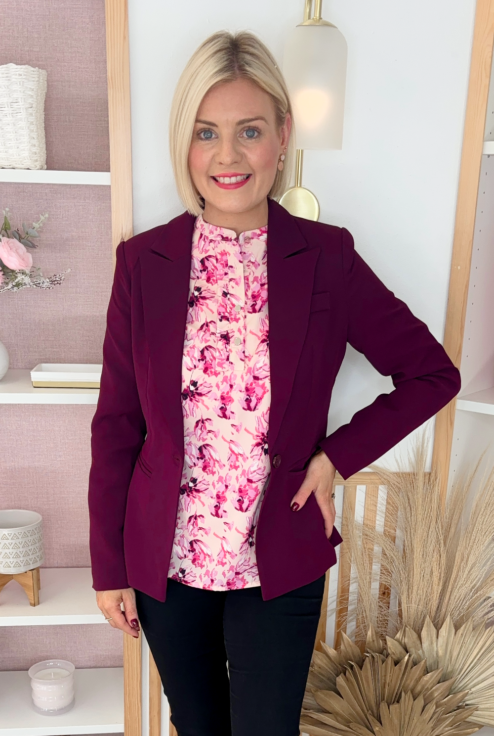 Cranberry Blazer
