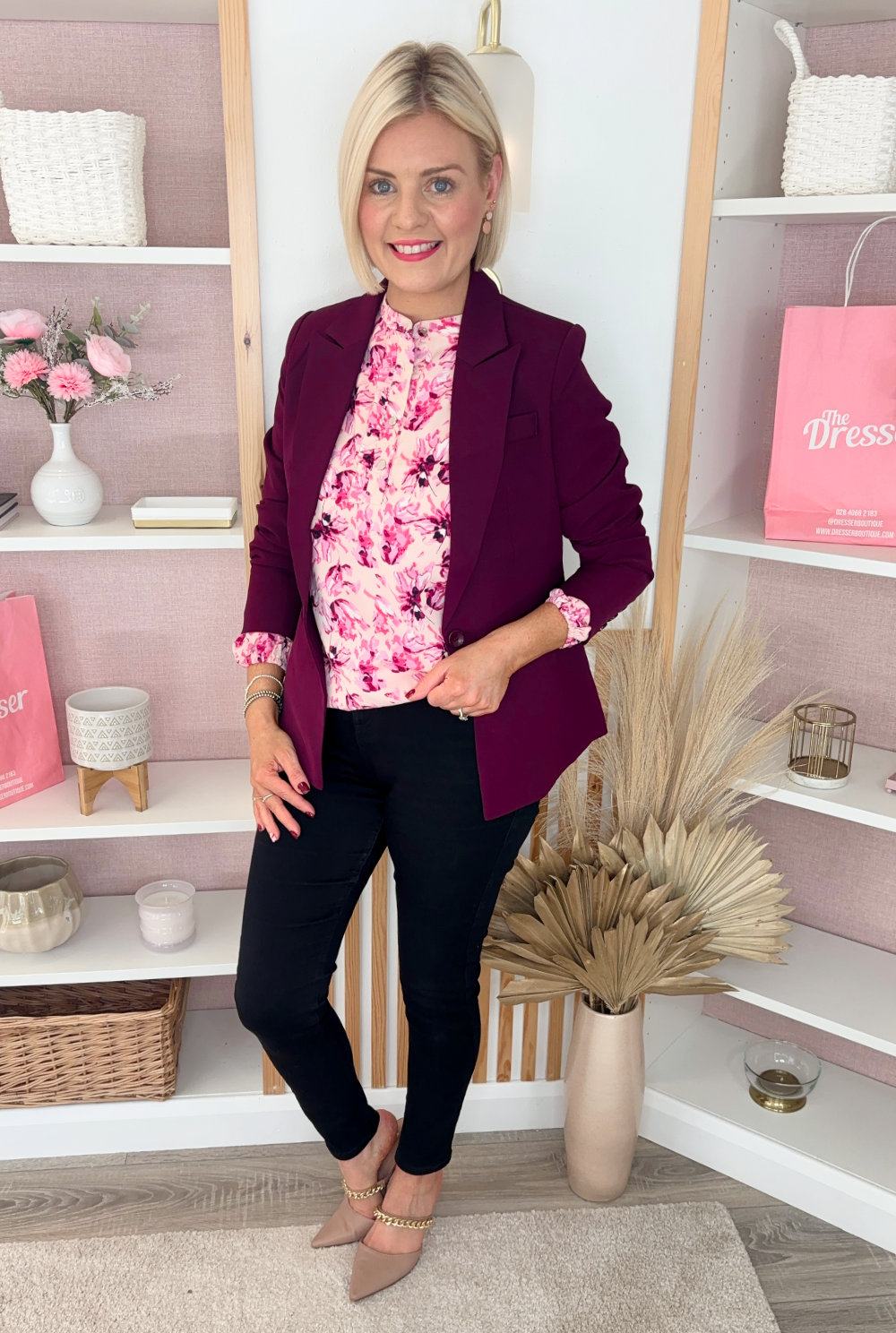 Cranberry Blazer