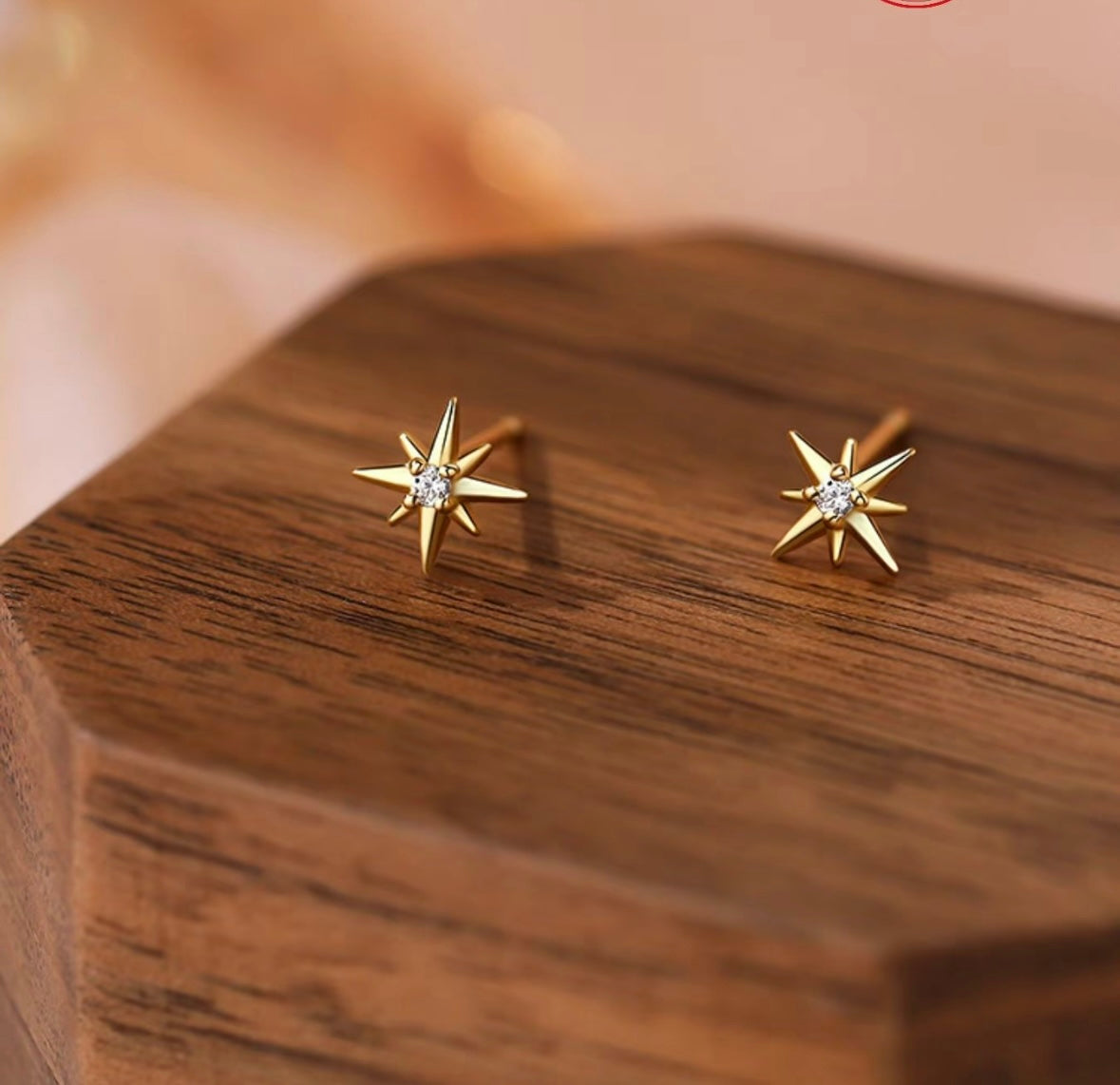 Gold Starbust (Sterling Silver)