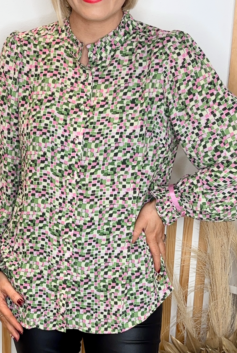 Kassandra Blouse (Green)