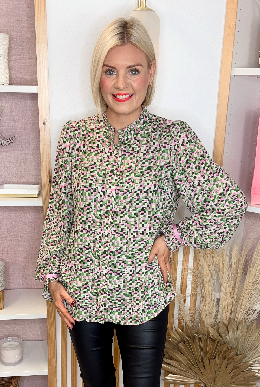 Kassandra Blouse (Green)