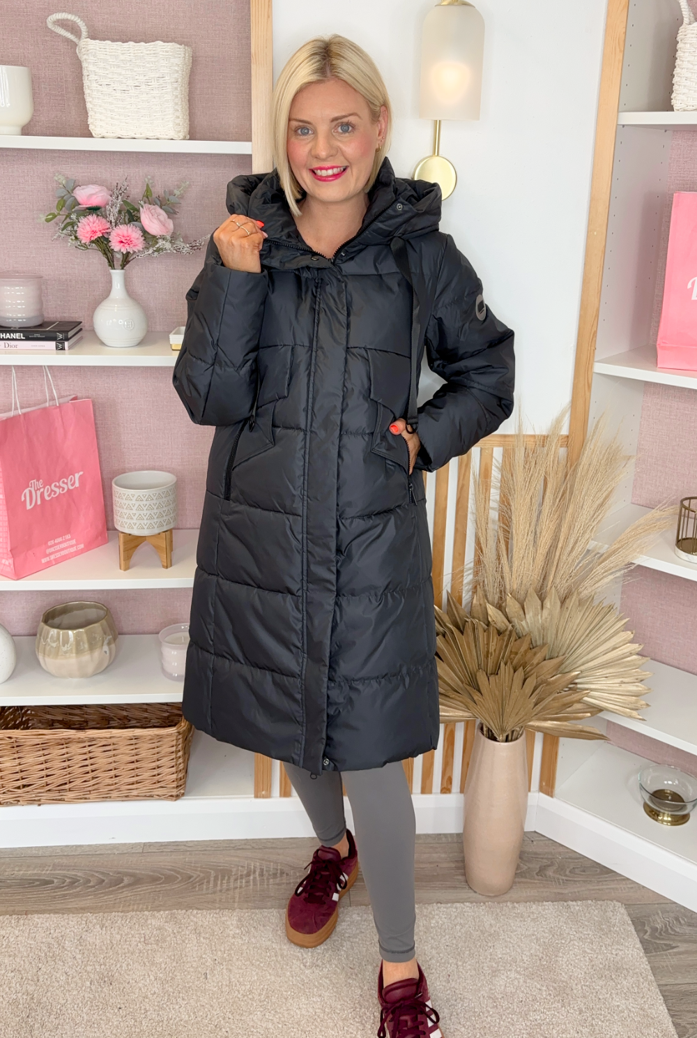 Puffer Coat (Slate)