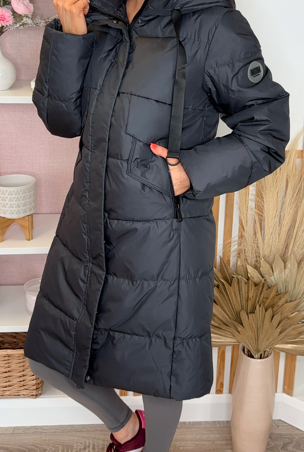 Puffer Coat (Slate)