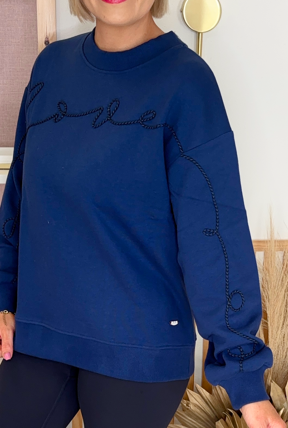 Relax & Renew Abbie Sweater (Blue)