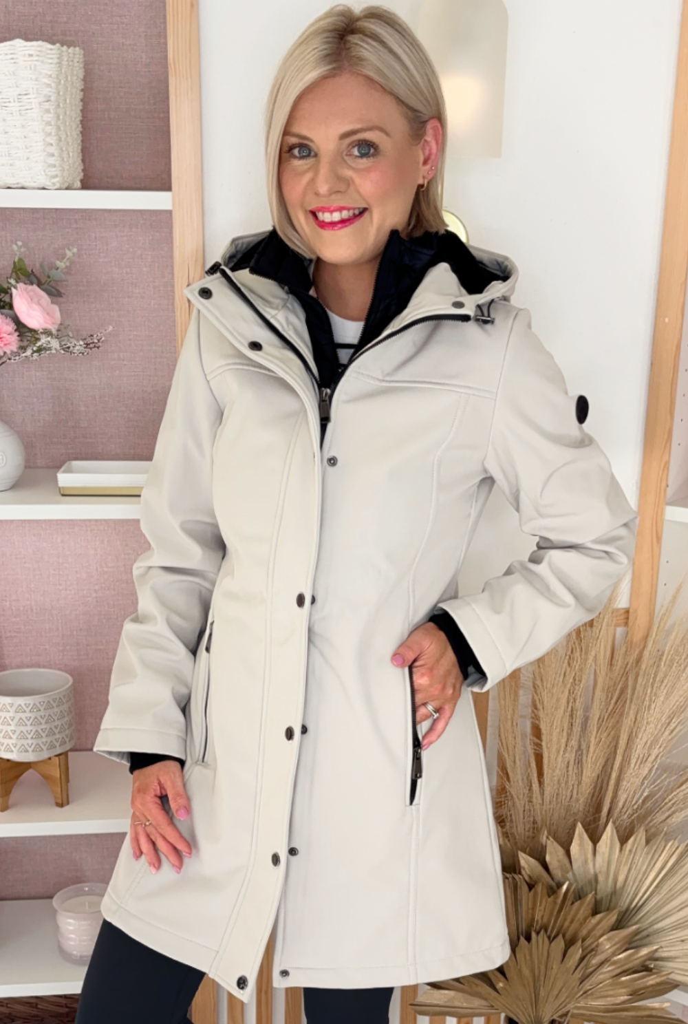 Relax & Renew Camilla Coat (Cream)
