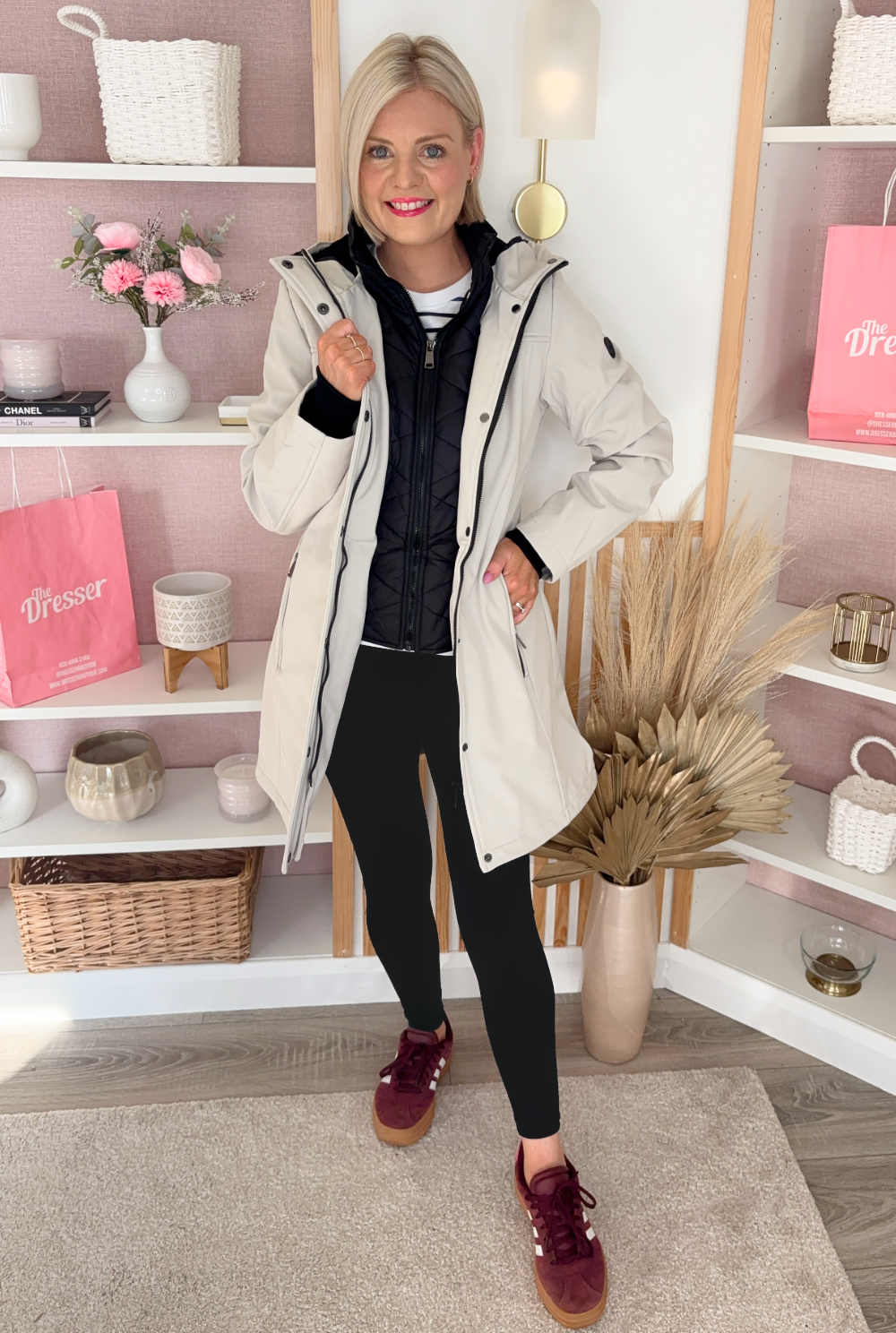 Relax & Renew Camilla Coat (Cream)