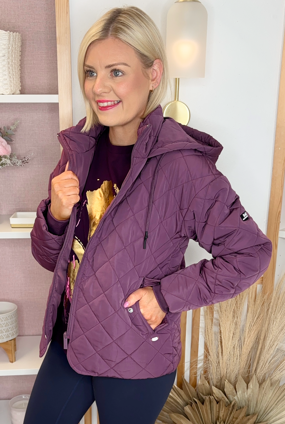 Relax & Renew Fia Jacket (Plum)