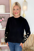 Blossom Sweater (Black)