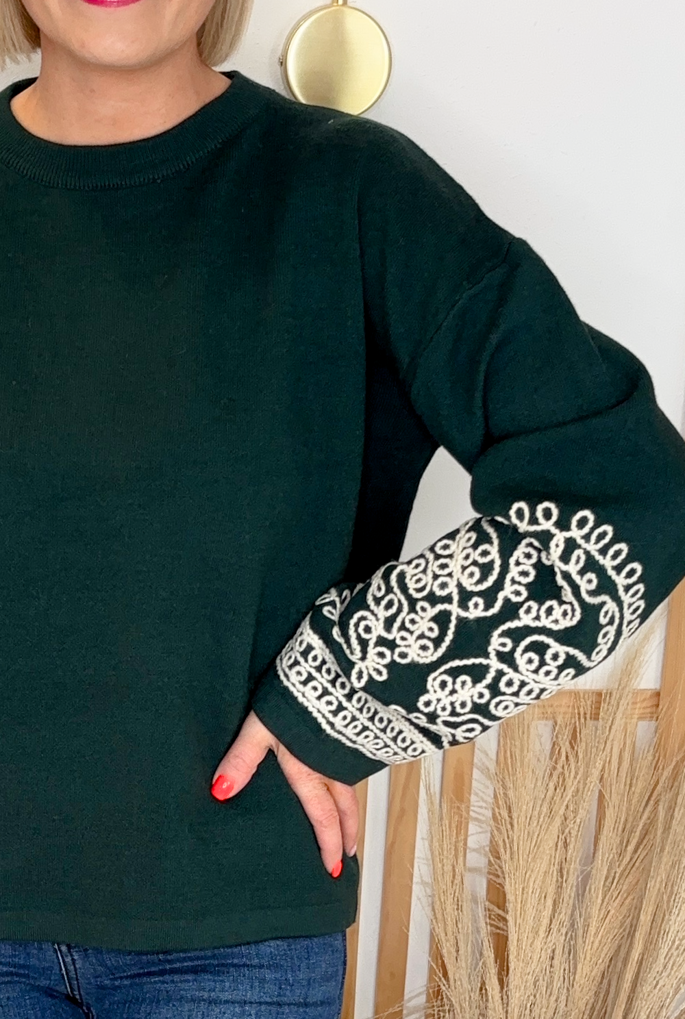 Gabriella Sweater (Green)