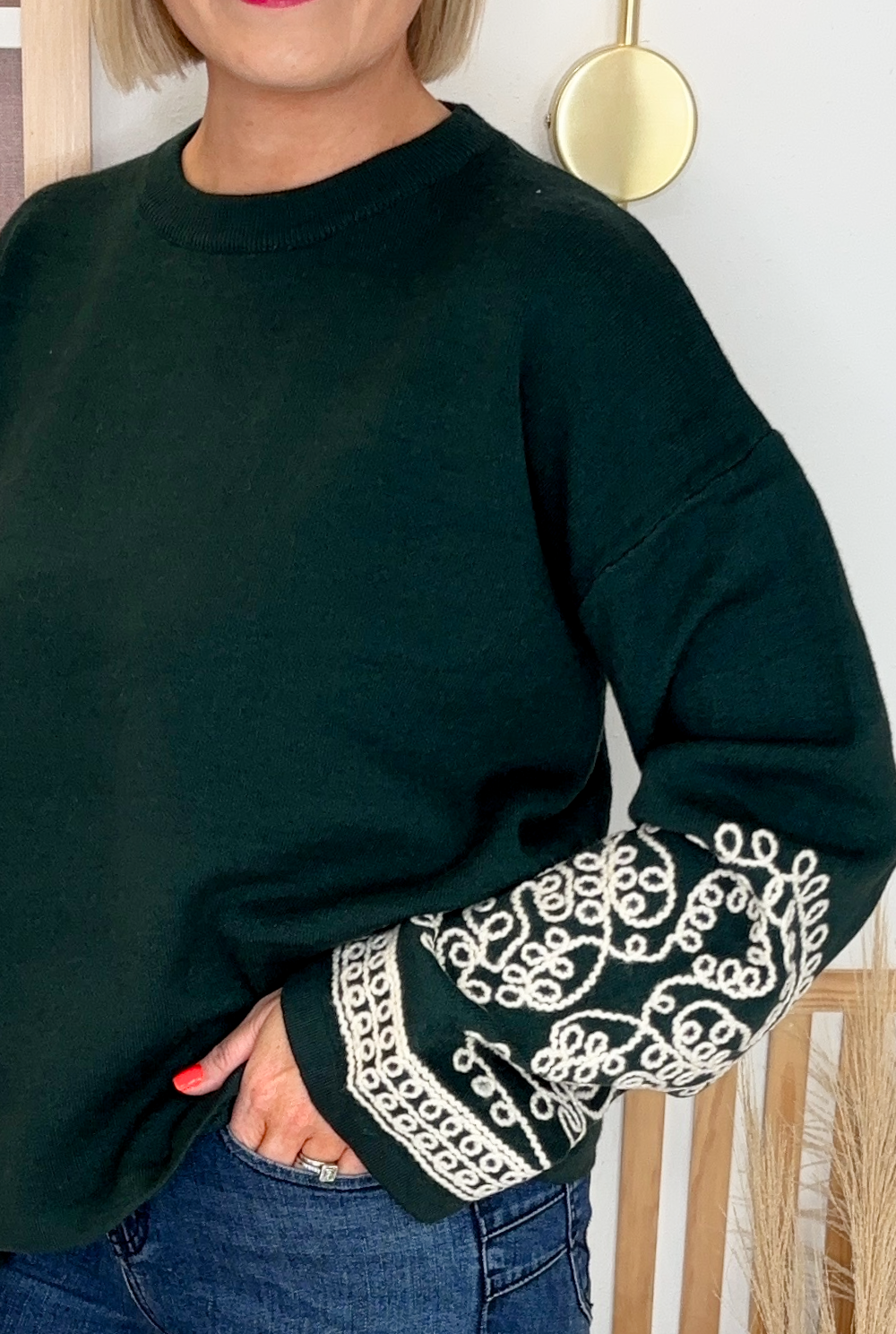 Gabriella Sweater (Green)