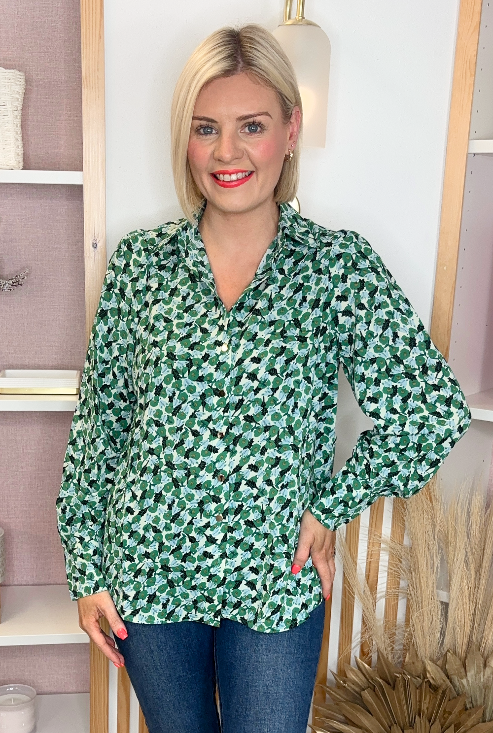 Grove Blouse (Green)