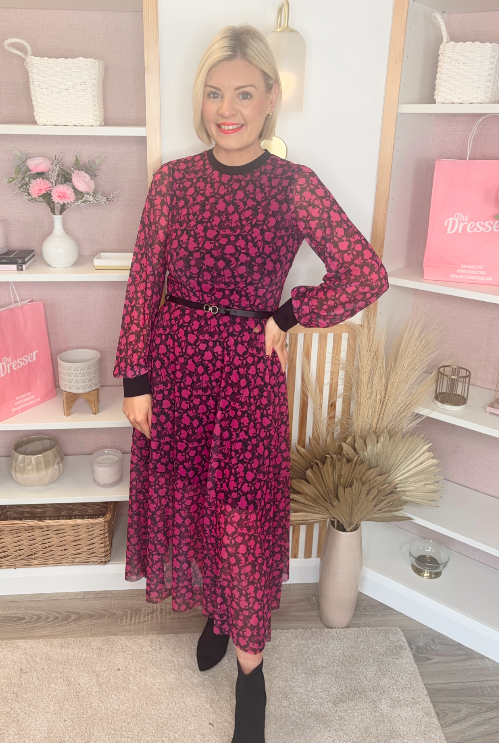 Gwyneth Dress (Pink)