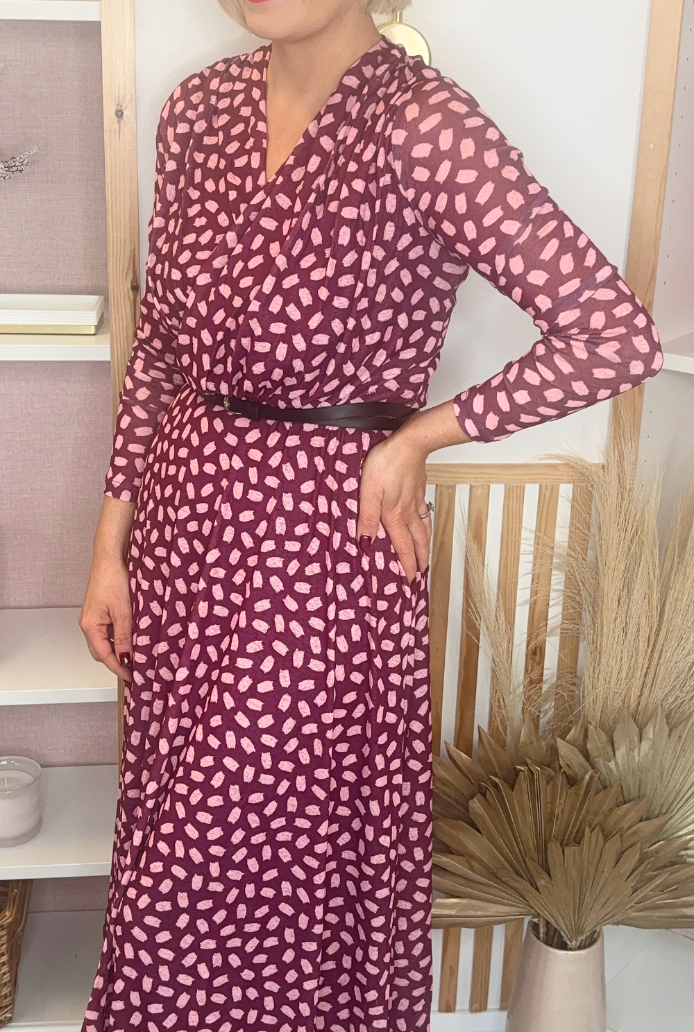 Henrietta Dress (Plum)