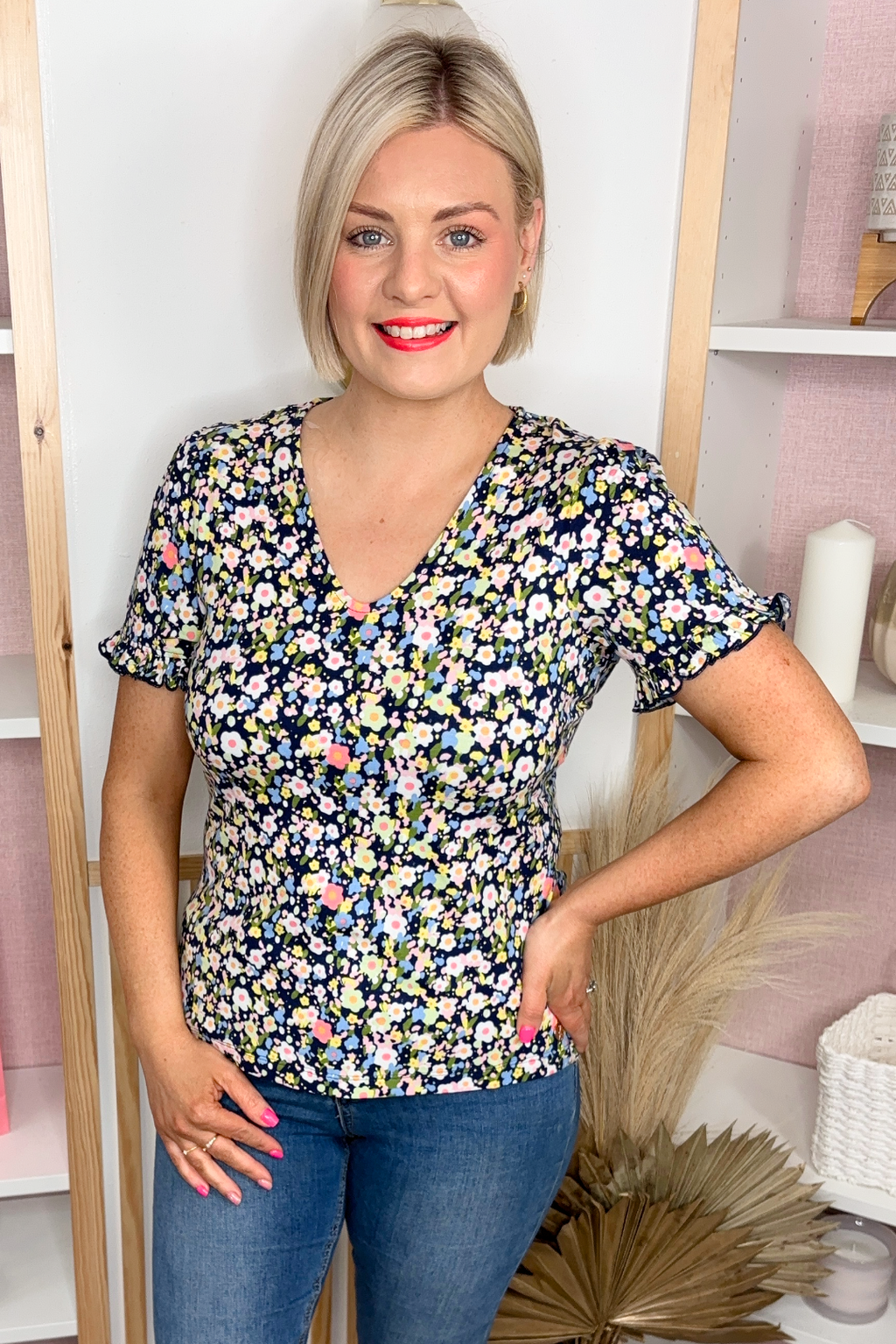 Lila Top