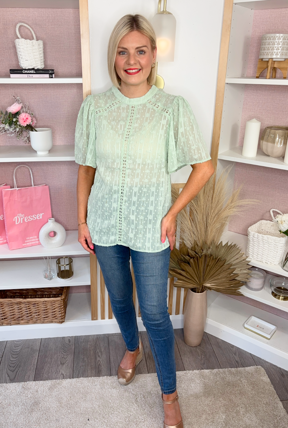 Millie Blouse (Sage)
