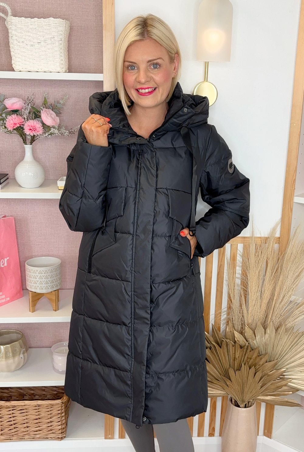 Puffer Coat (Slate)