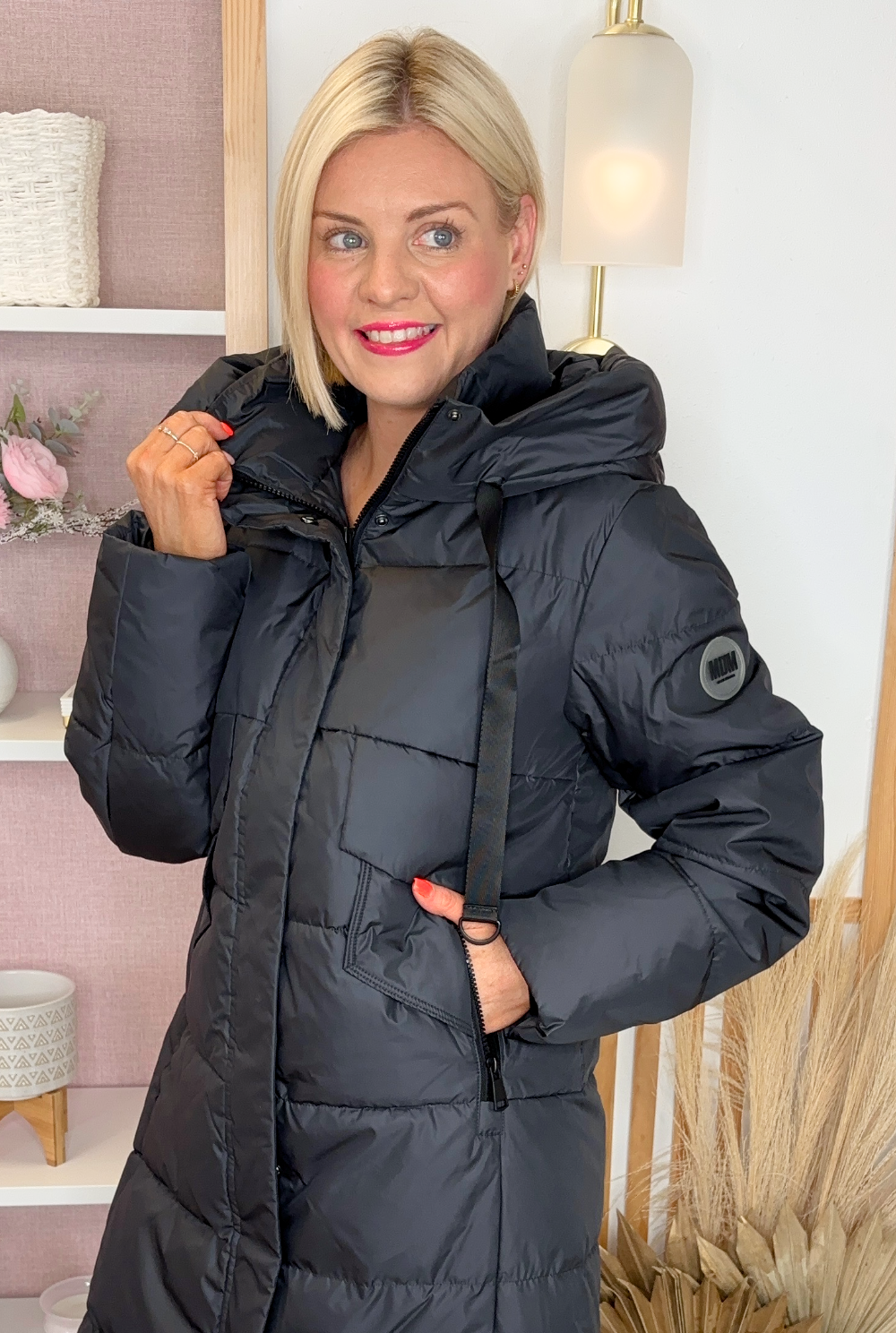 Puffer Coat (Slate)