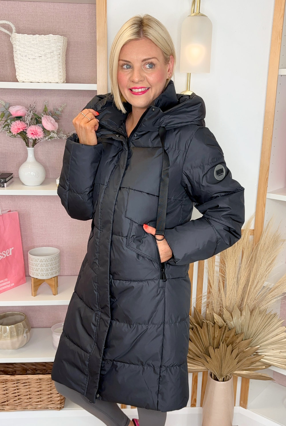 Puffer Coat (Slate)