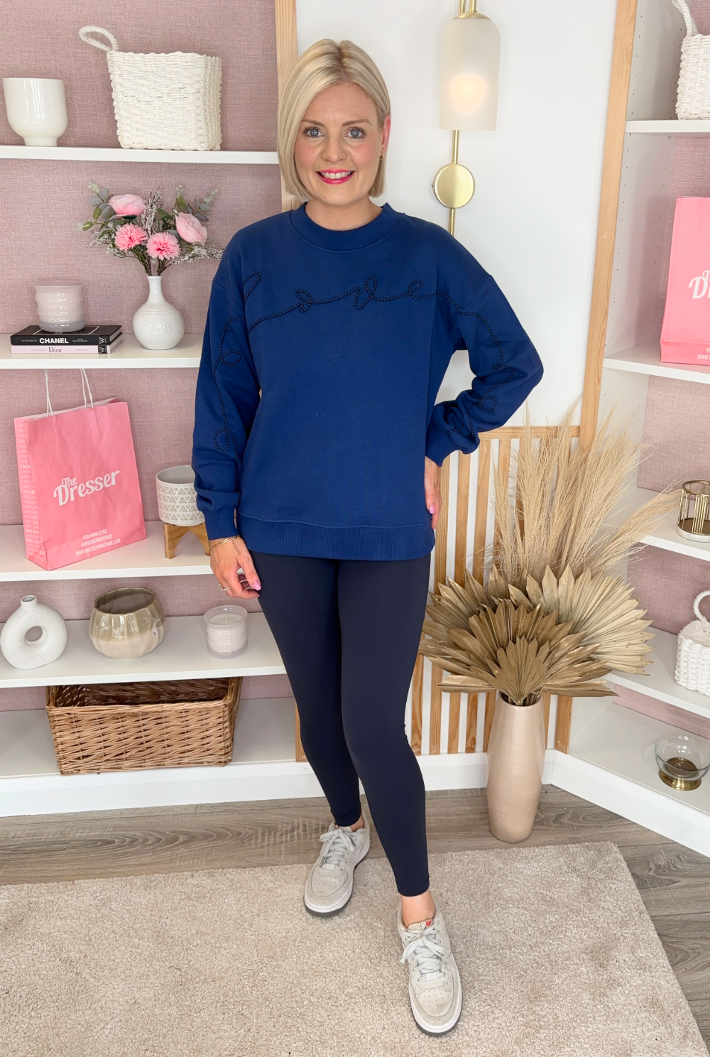 Relax & Renew Abbie Sweater (Blue)