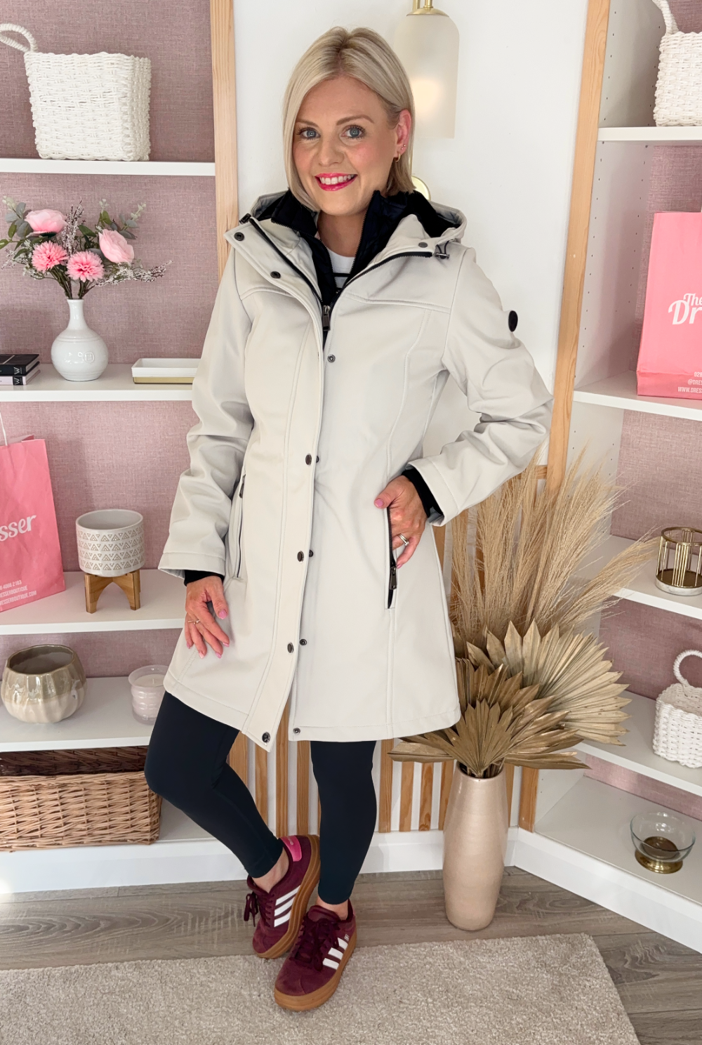 Relax & Renew Camilla Coat (Cream)