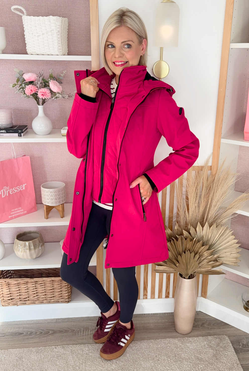 Relax & Renew Camilla Coat (Pink)