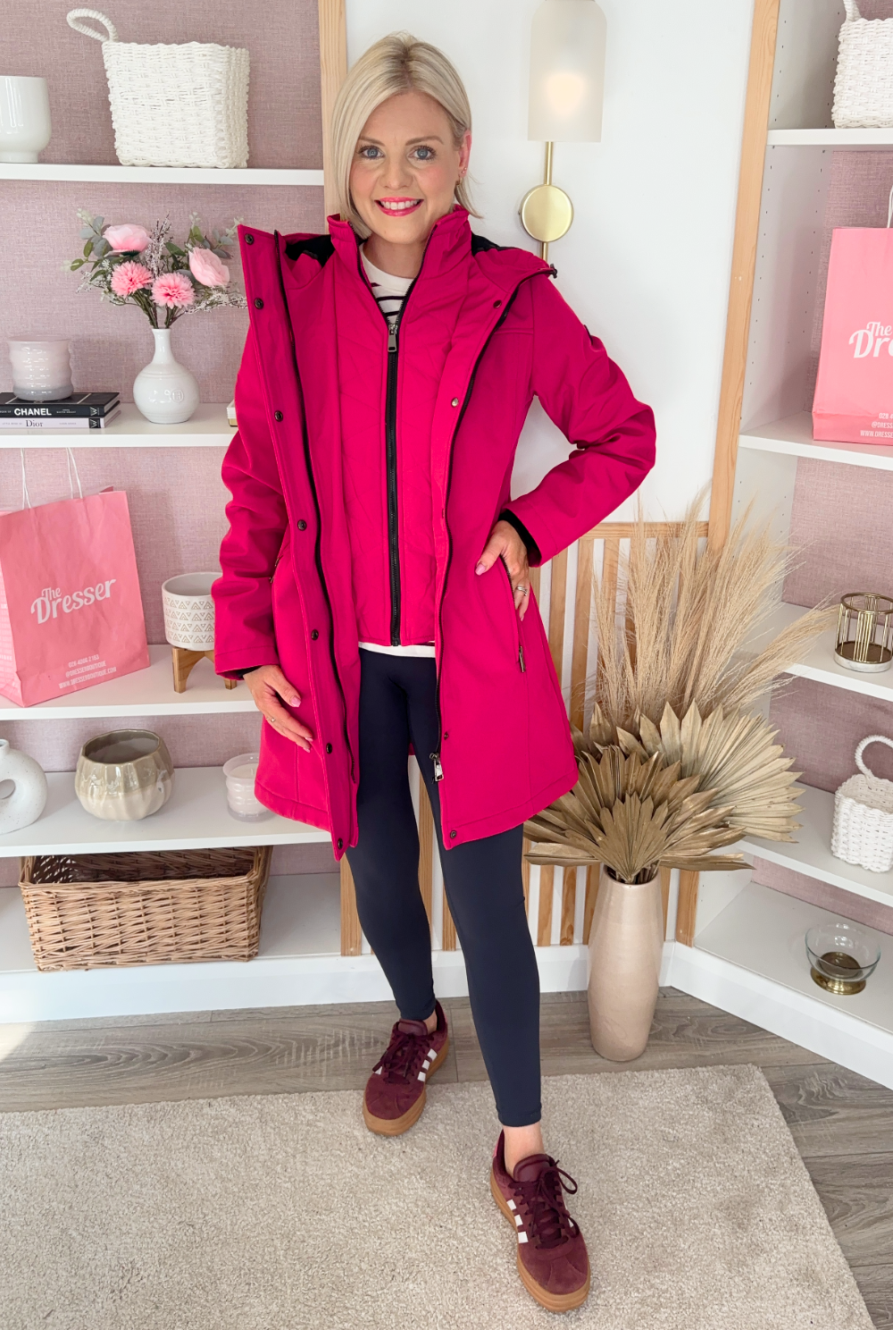 Relax & Renew Camilla Coat (Pink)