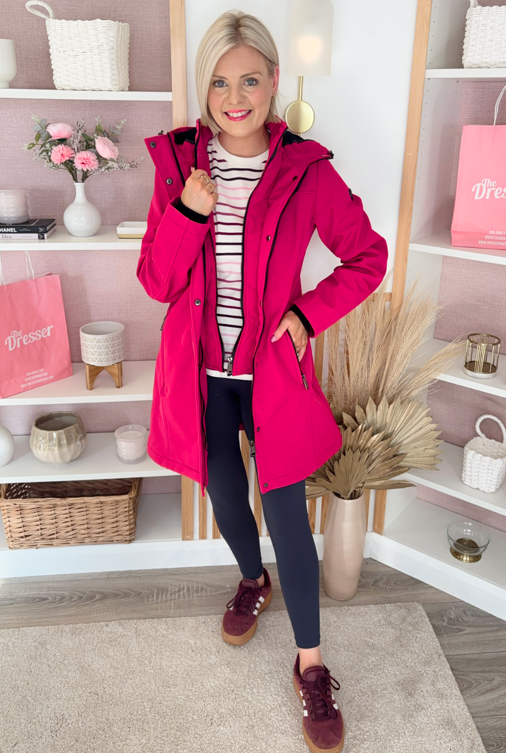 Relax & Renew Camilla Coat (Pink)