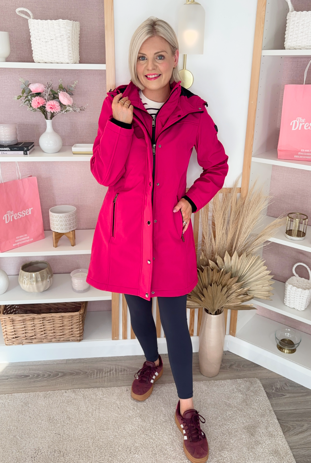 Relax & Renew Camilla Coat (Pink)