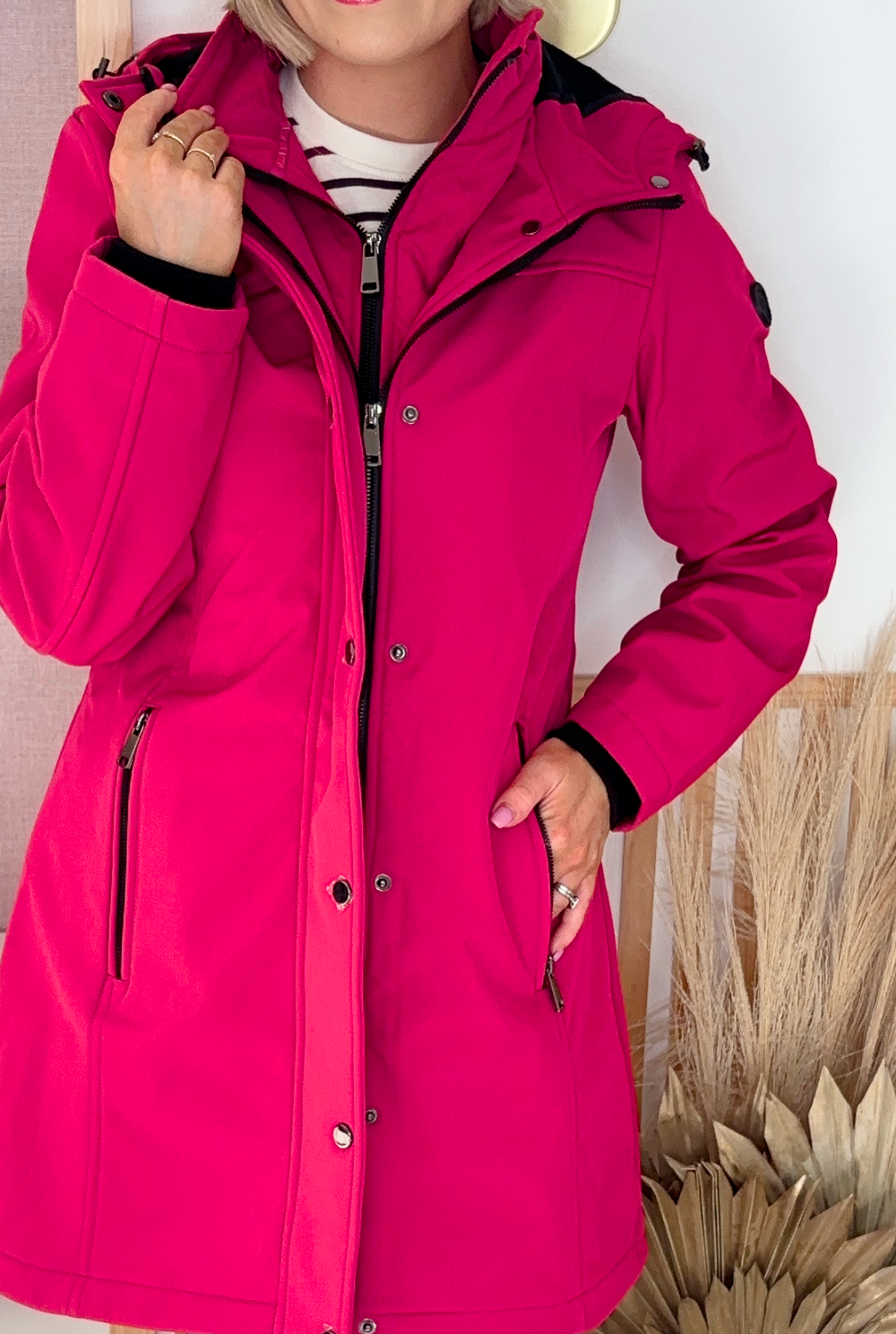 Relax & Renew Camilla Coat (Pink)