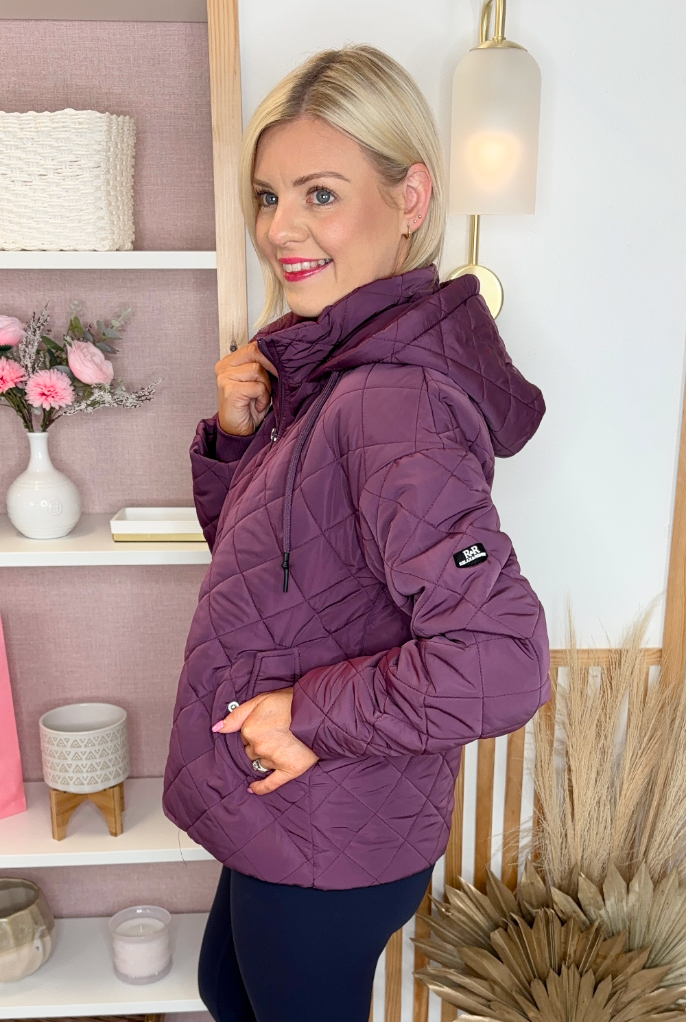 Relax & Renew Fia Jacket (Plum)