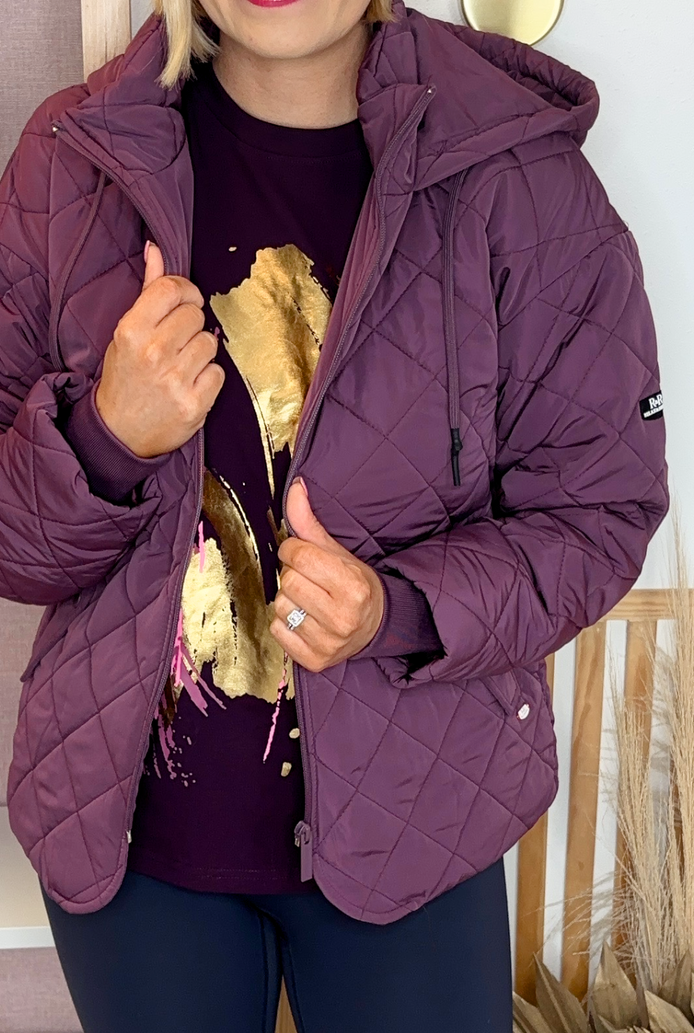 Relax & Renew Fia Jacket (Plum)