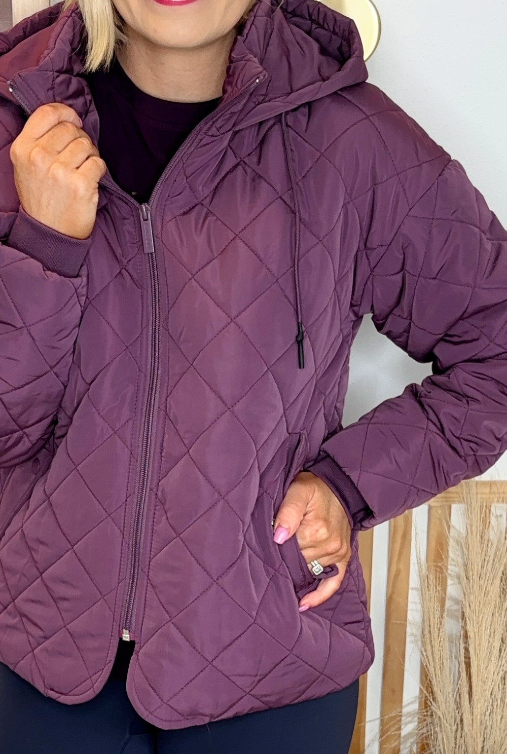 Relax & Renew Fia Jacket (Plum)