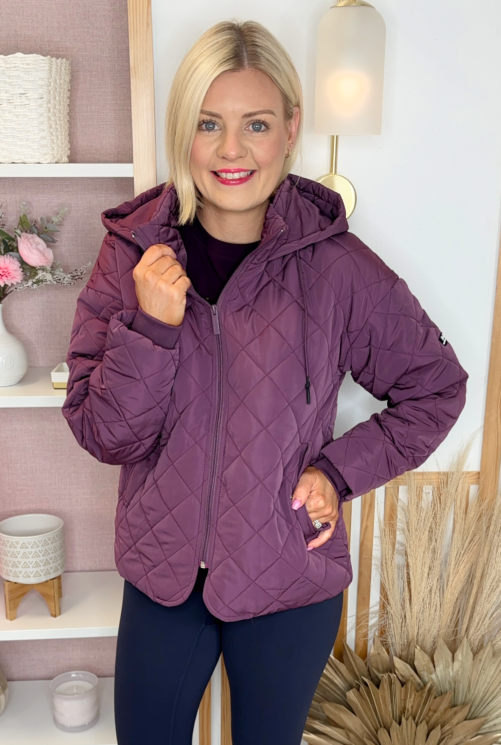 Relax & Renew Fia Jacket (Plum)