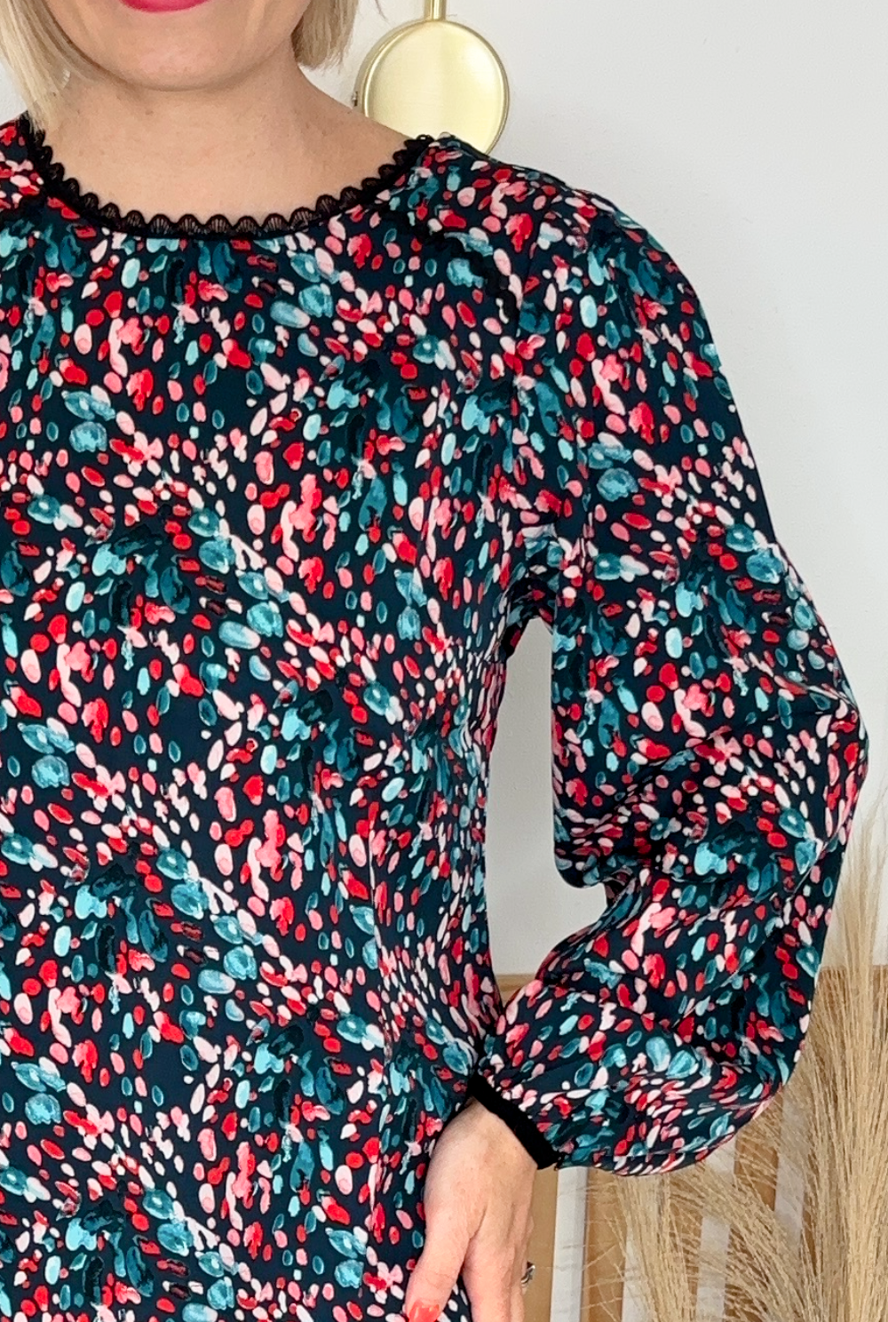 Sadie Printed Blouse (Multi)