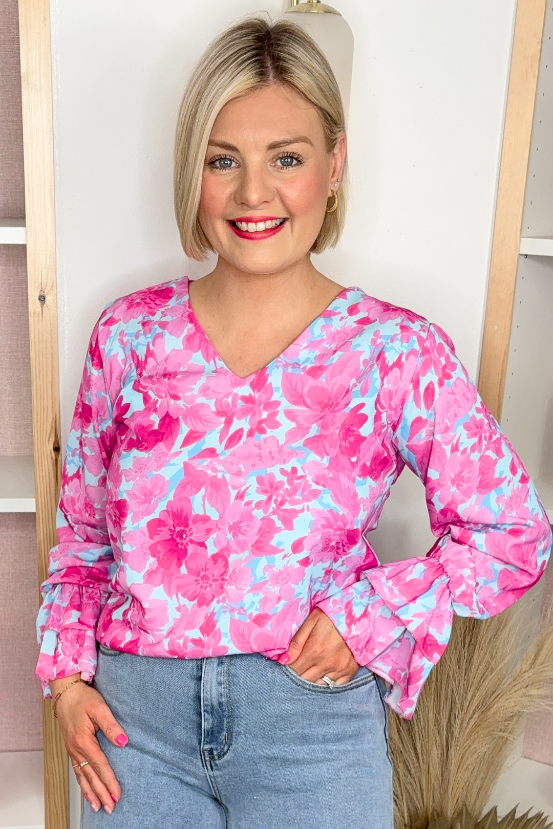 Samantha Blouse (Pink)
