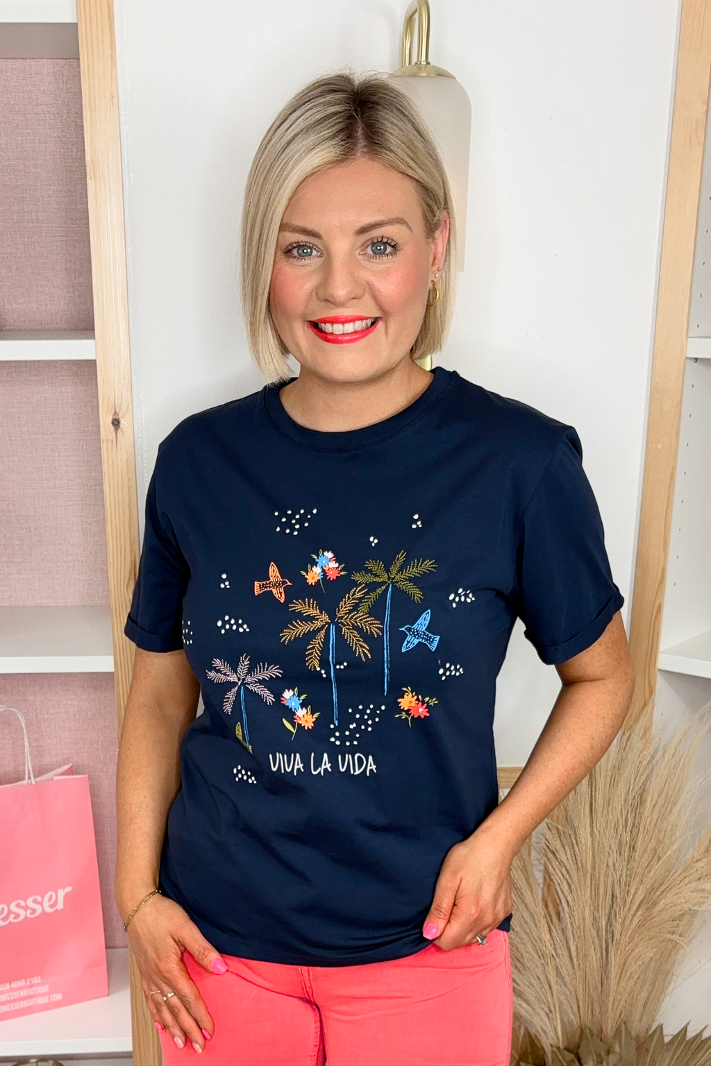 Viva La Vida Tee (Navy)