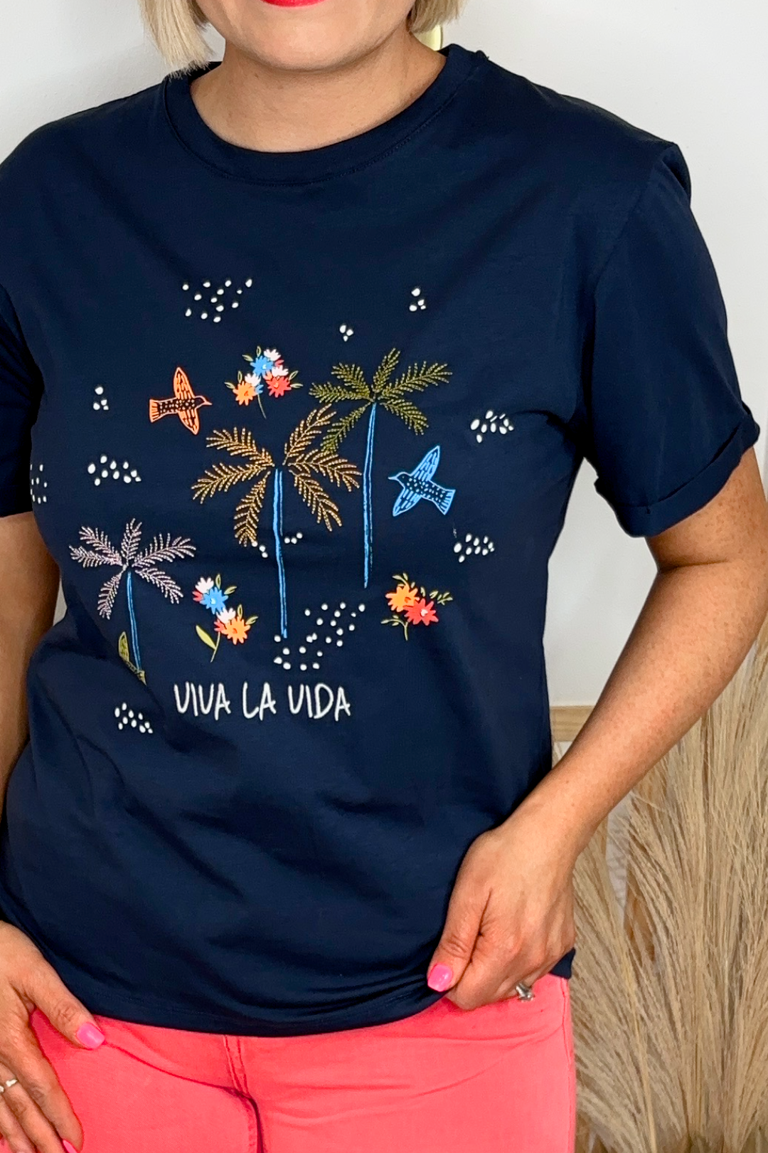 Viva La Vida Tee (Navy)